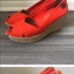 Tory Burch wedges